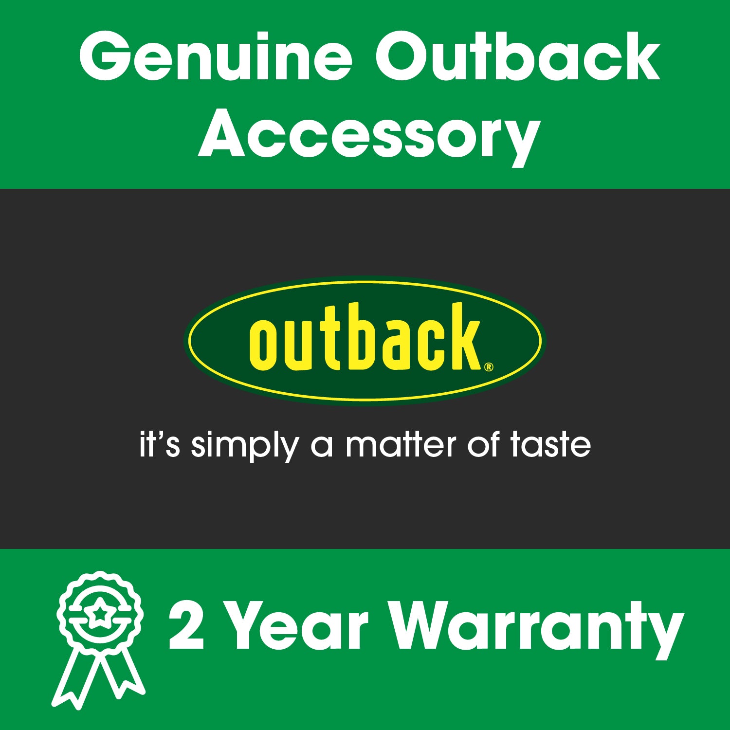 Outback Premium Vented Cover for 6 Burner Meteor / Jupiter / Senator / Saturn BBQ - OUT371066