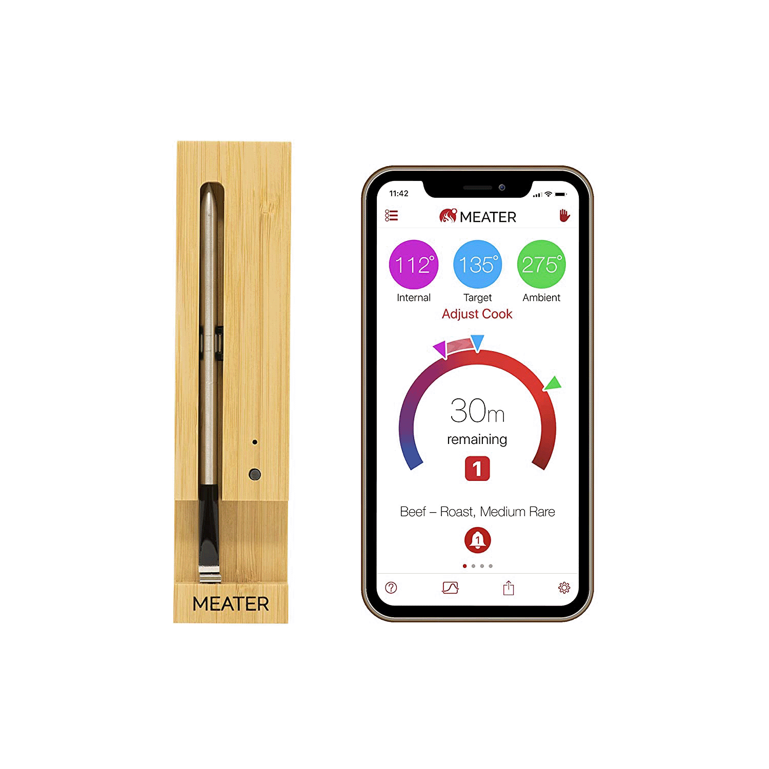 The Original MEATER wireless smart meat thermometer