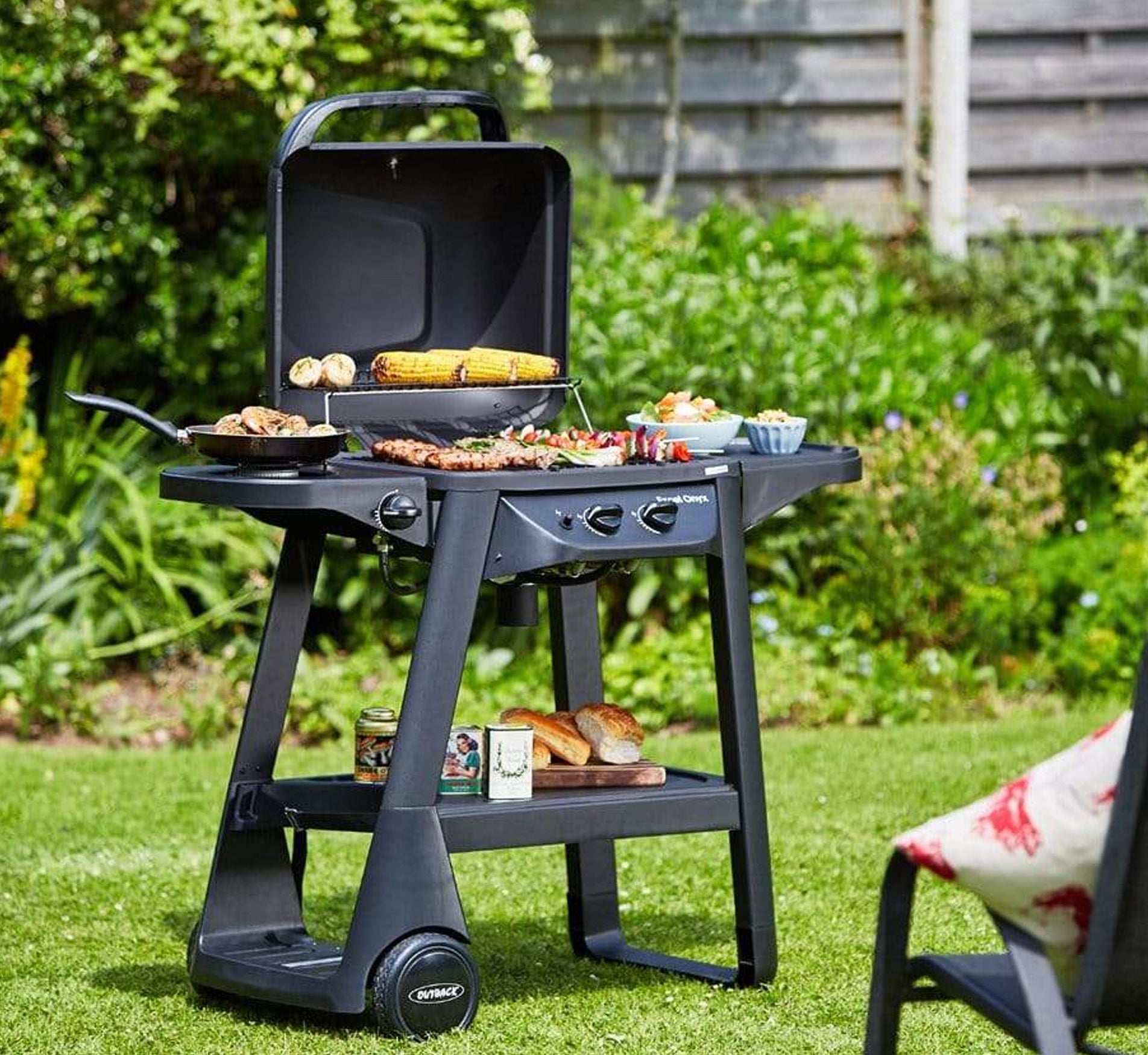 Outback Excel Onyx 311 2-Burner Gas BBQ 2023 (Replaced Onyx 310)