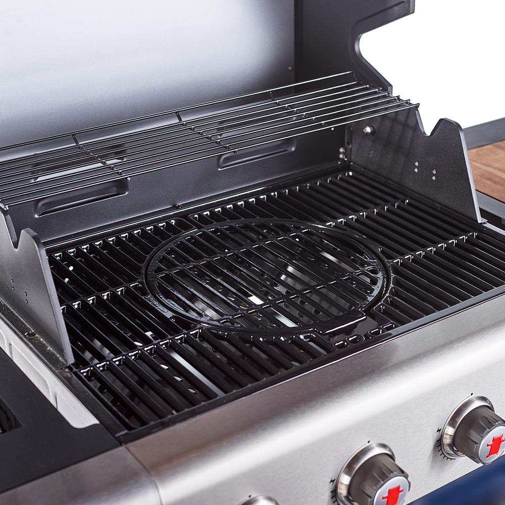 Outback Jupiter 4 Burner Hybrid BBQ Blue